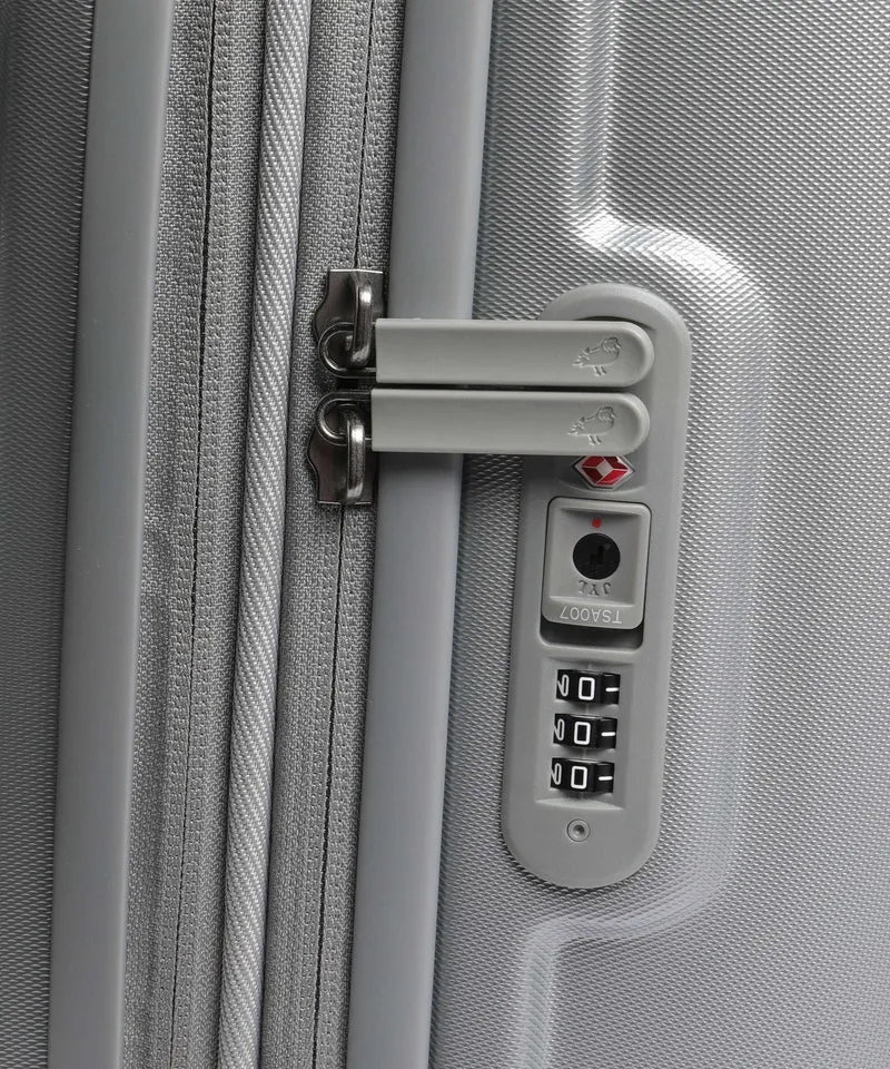 Mandarina Duck Logoduck+ 4-Rollen Trolley silver