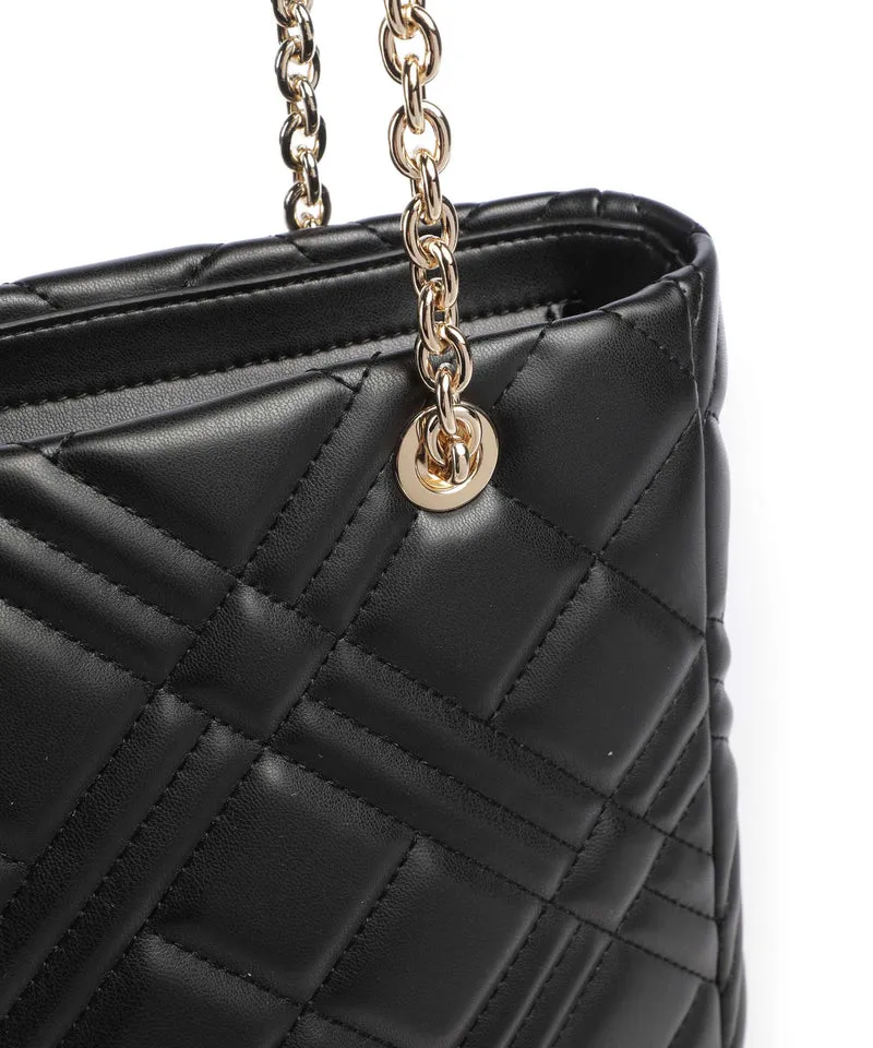 Love Moschino Quilted Shopper black