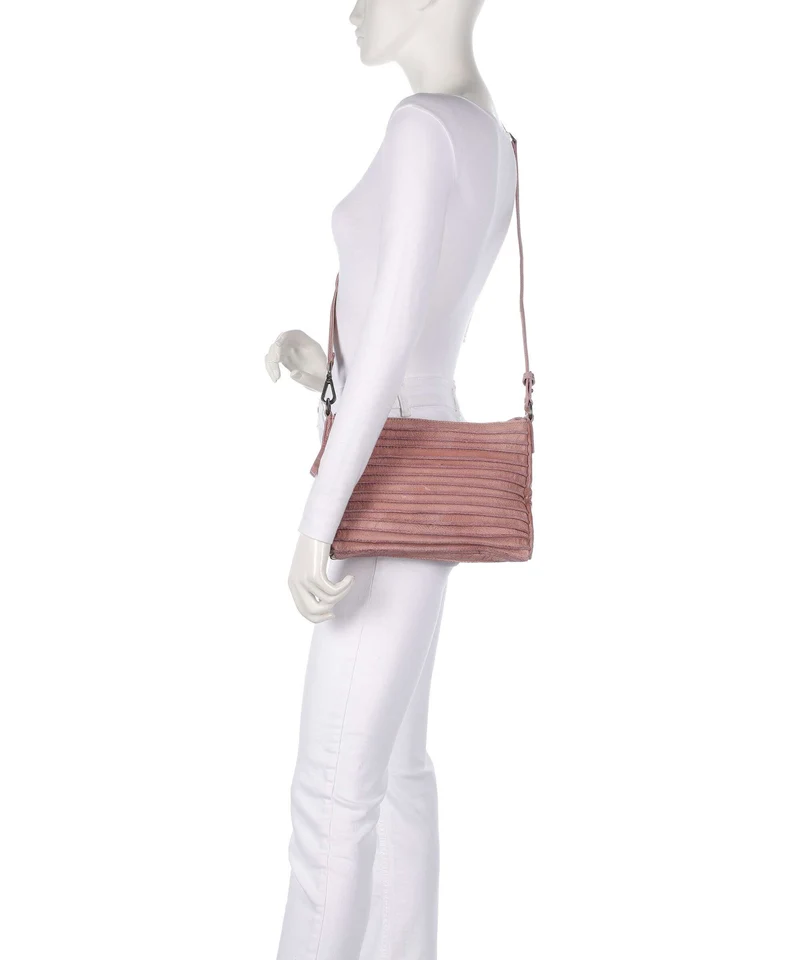 FredsBruder Bestseller Riffel Beuteltasche powder rose