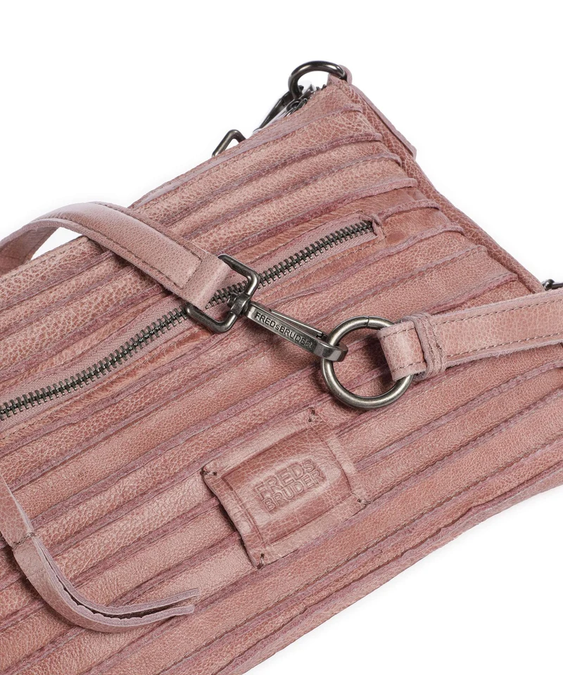 FredsBruder Bestseller Riffel Beuteltasche powder rose