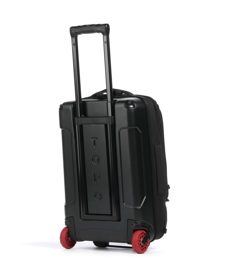 Topo Designs Global Rollenreisetasche black