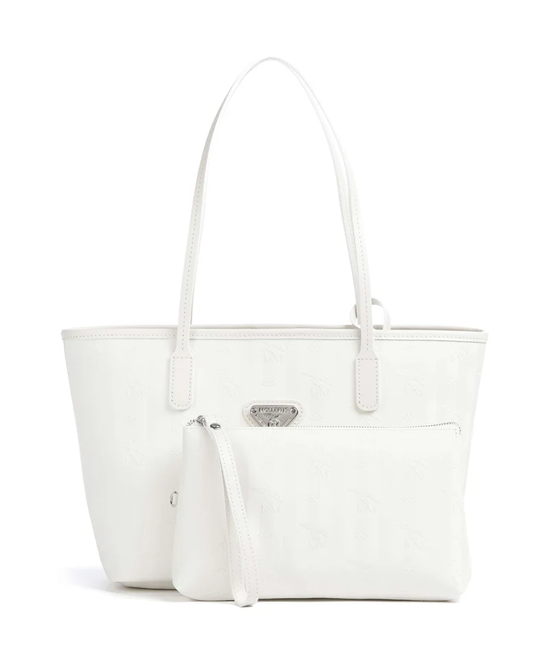 Maison Mollerus Vinerus Genf Shopper snow weiss