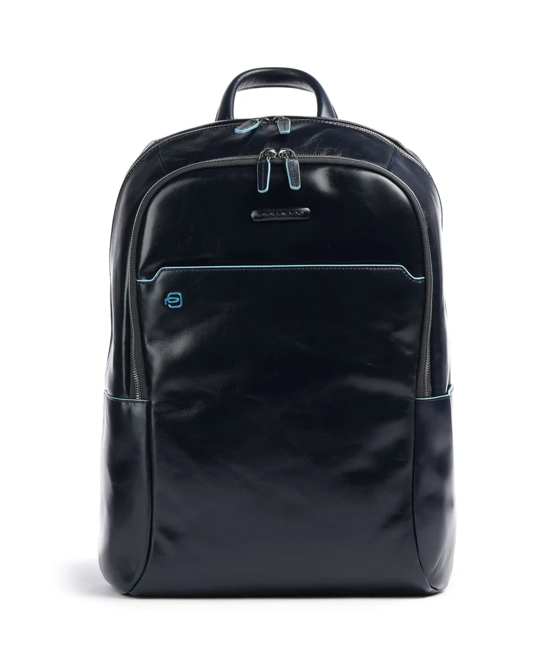 Piquadro Blue Square Laptop-Rucksack blu