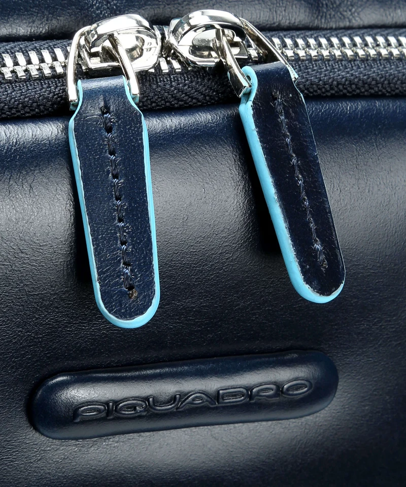 Piquadro Blue Square Laptop-Rucksack blu