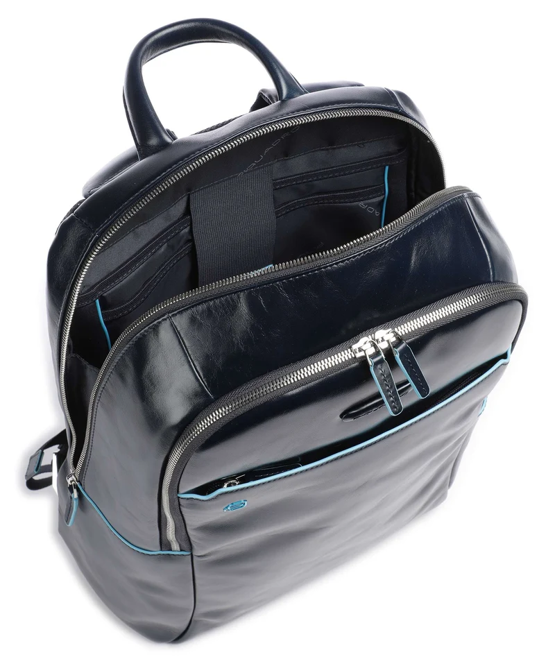Piquadro Blue Square Laptop-Rucksack blu