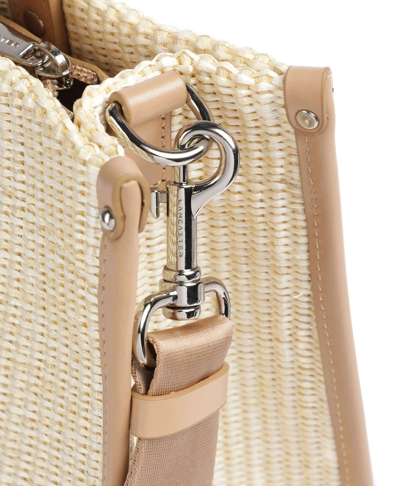 Lancaster Actual Osier Mini Handtasche beige