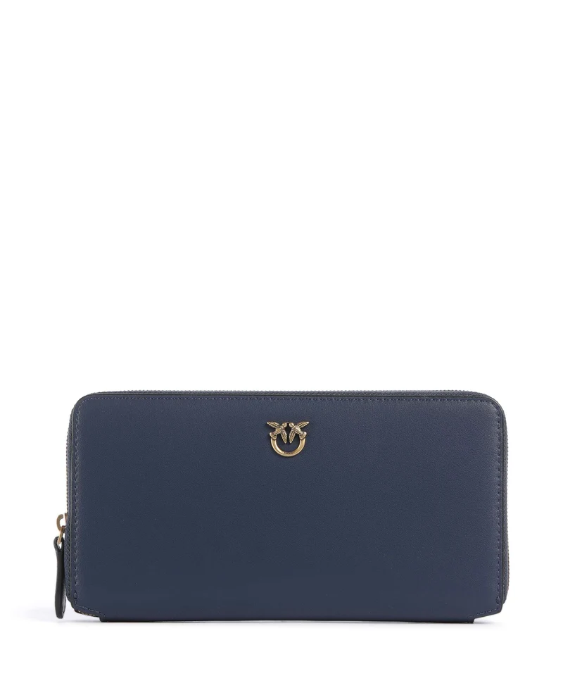 Pinko Ryder Geldbörse blu indaco ombroso/antique gold