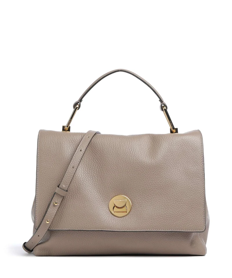 Coccinelle Liya Handtasche warm taupe/rosette
