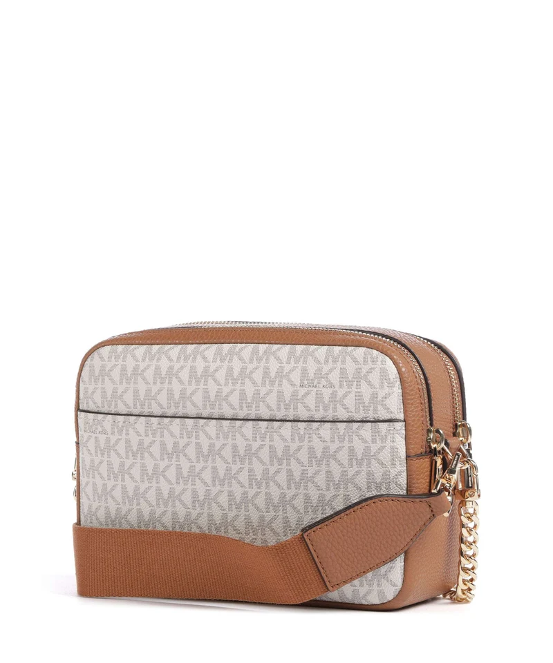 Michael Kors Bryant Medium Umhängetasche vanilla/acorn