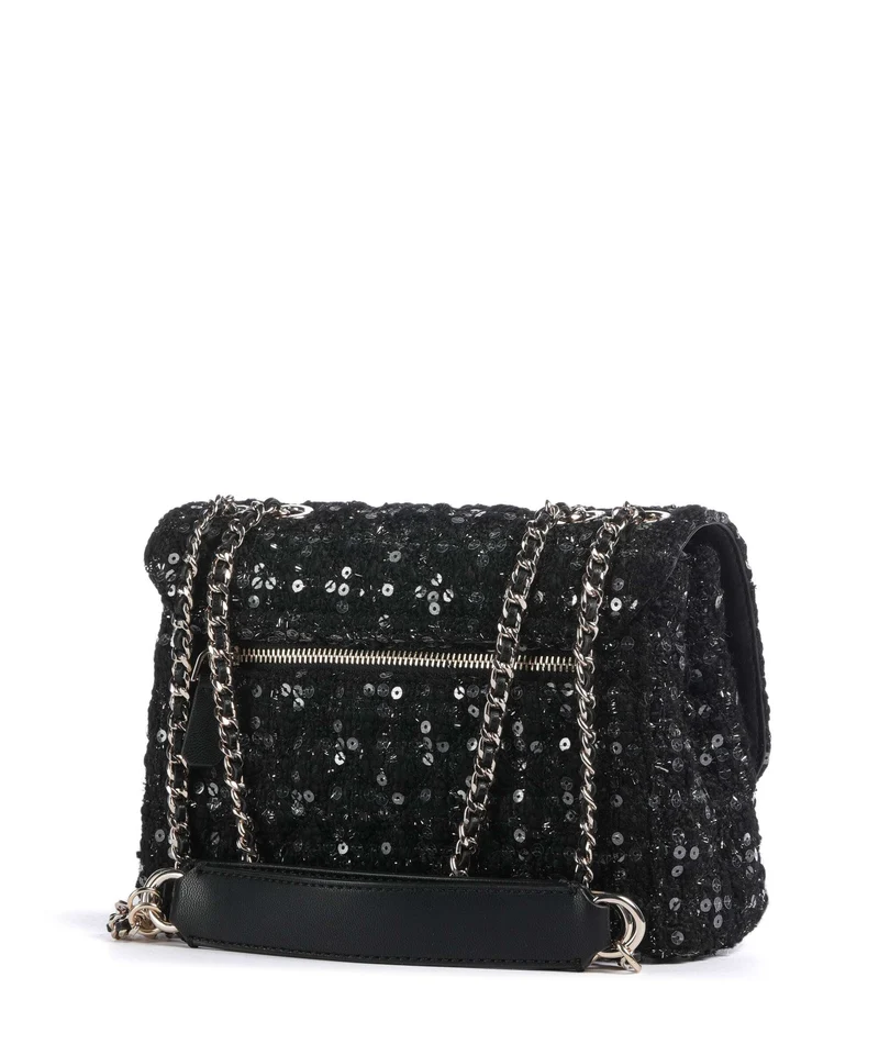 Guess Giully Schultertasche black/grey