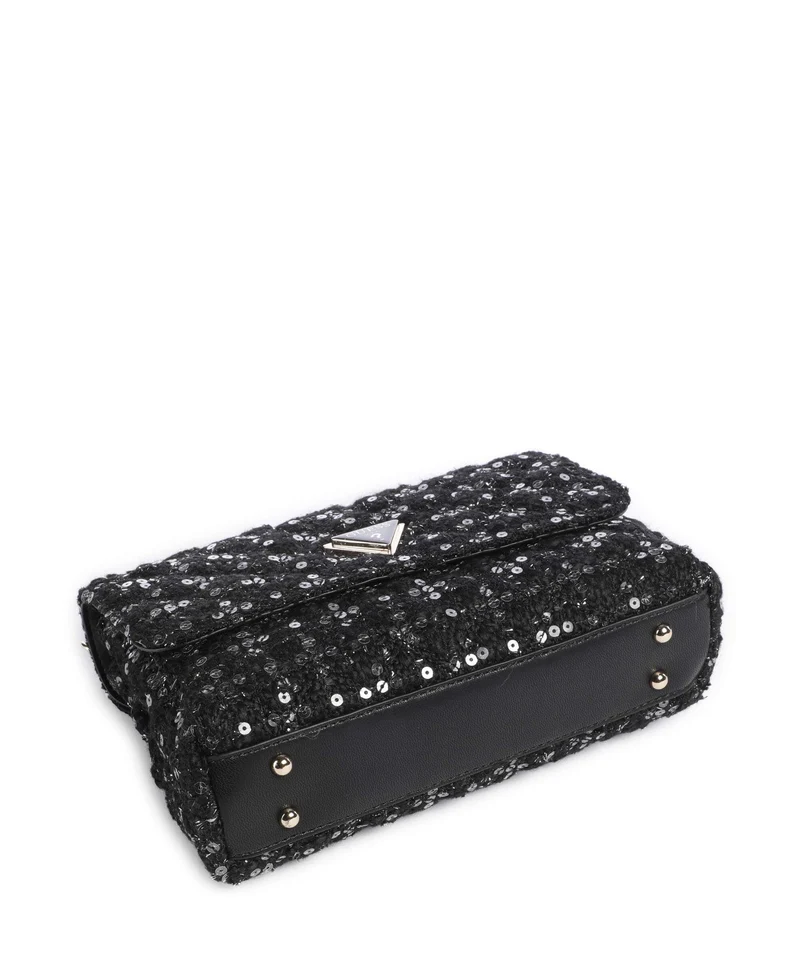 Guess Giully Schultertasche black/grey