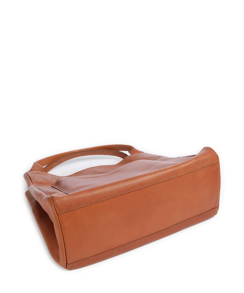 The Chesterfield Brand Wax Pull Up Cow Fioline Handtasche cognac