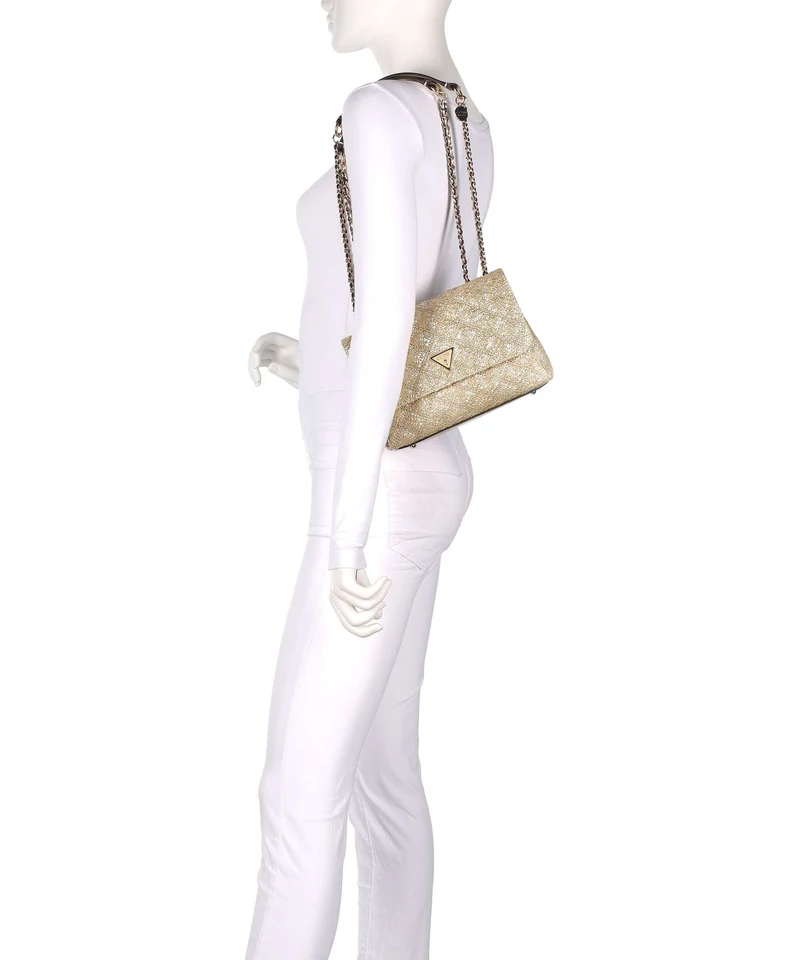 Guess Giully Schultertasche gold