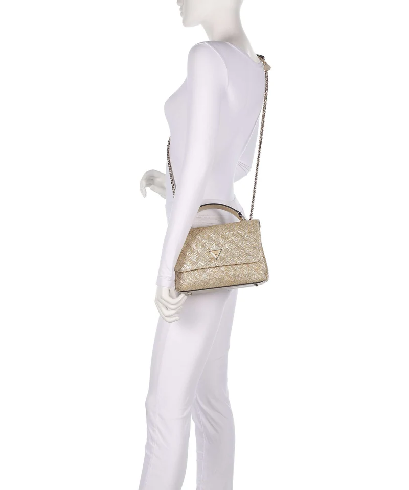 Guess Giully Schultertasche gold