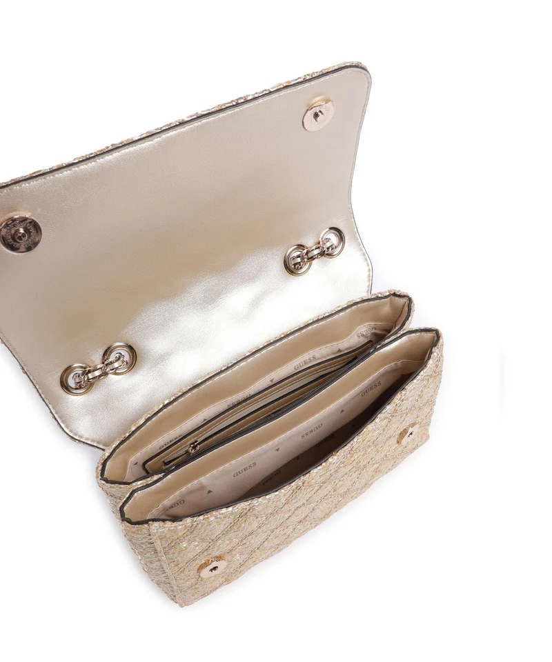 Guess Giully Schultertasche gold