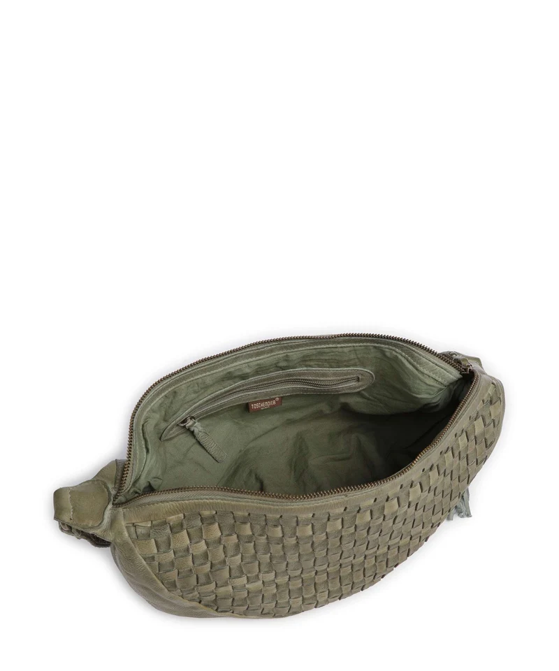 Taschendieb Wien Venusweg 8 Beuteltasche green leaf