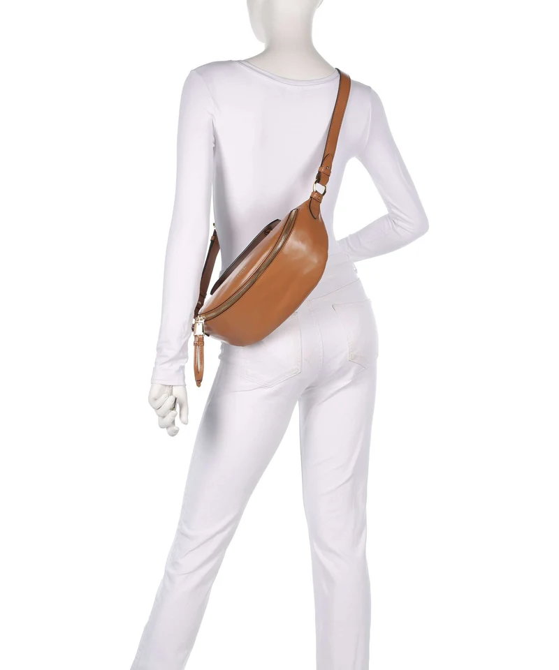 Lancel Origami S Umhängetasche camel