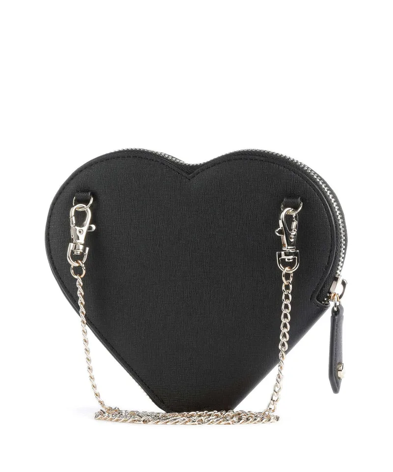Vivienne Westwood Heart Saffiano Biogreen Umhängetasche black
