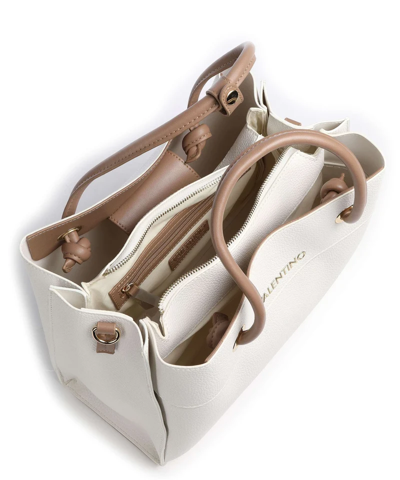 Valentino Bags Alexia Handtasche bianc/cuoi