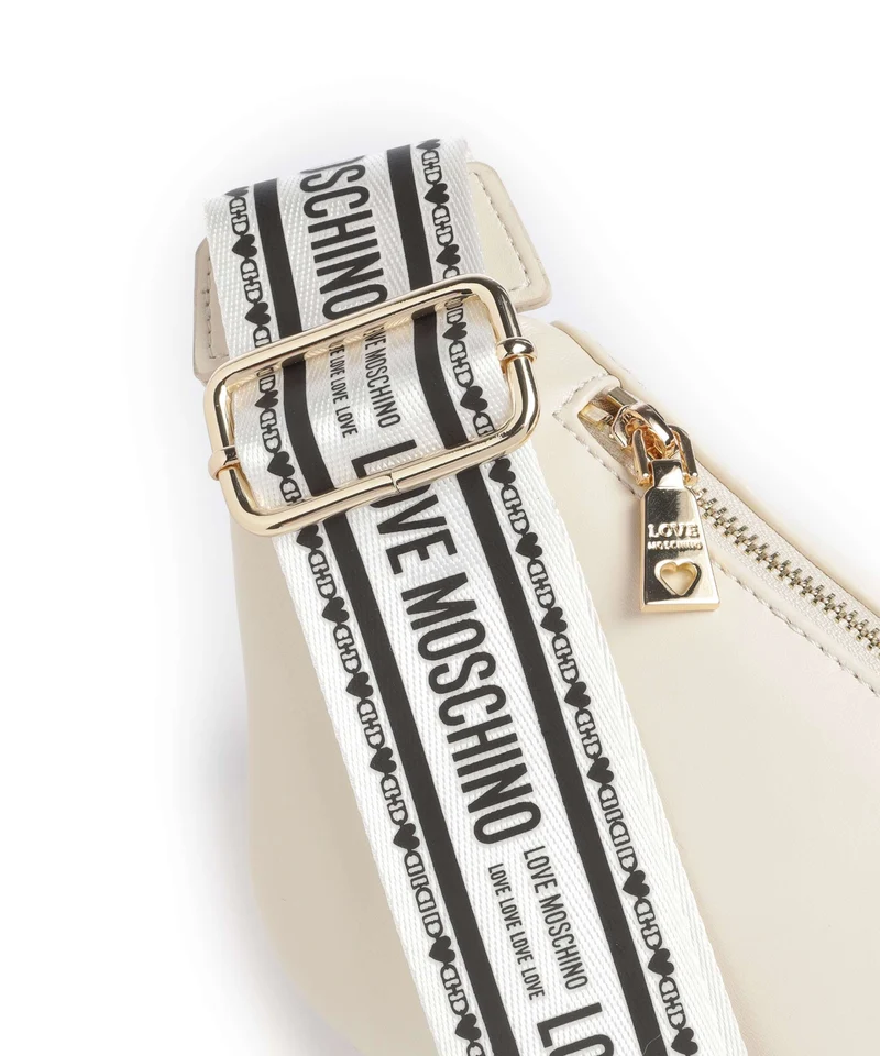 Love Moschino Ember Gürteltasche avorio