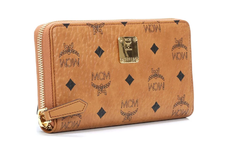 MCM Geldbörse cognac