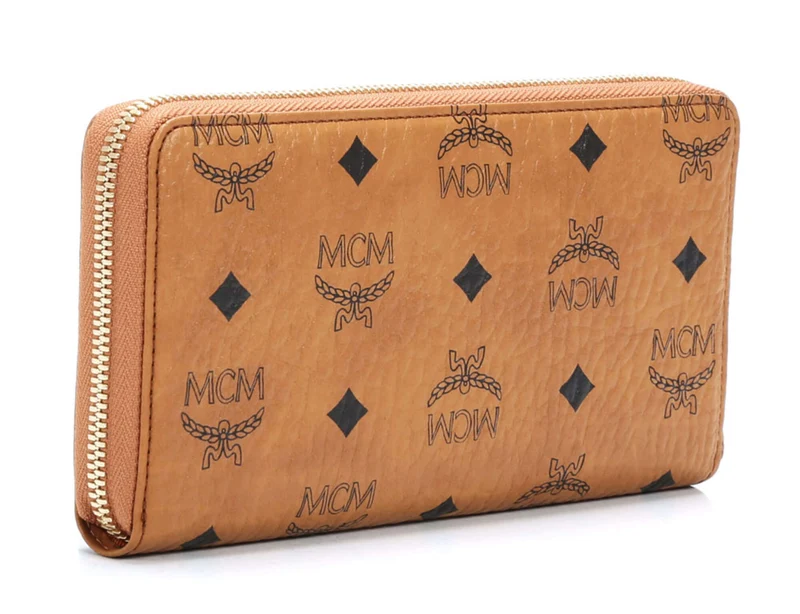 MCM Geldbörse cognac