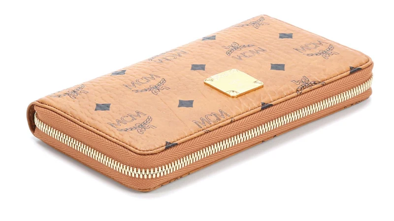 MCM Geldbörse cognac