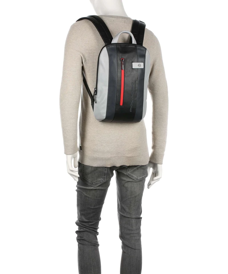 Piquadro Urban Laptop-Rucksack grey/black