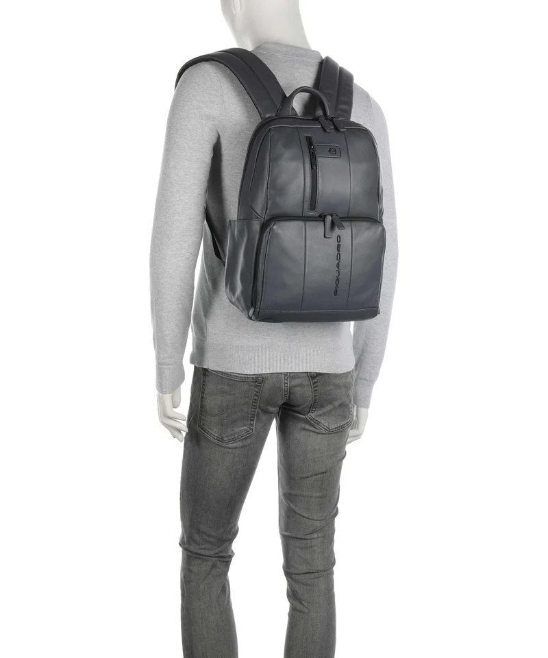 Piquadro Urban Laptop-Rucksack grigio