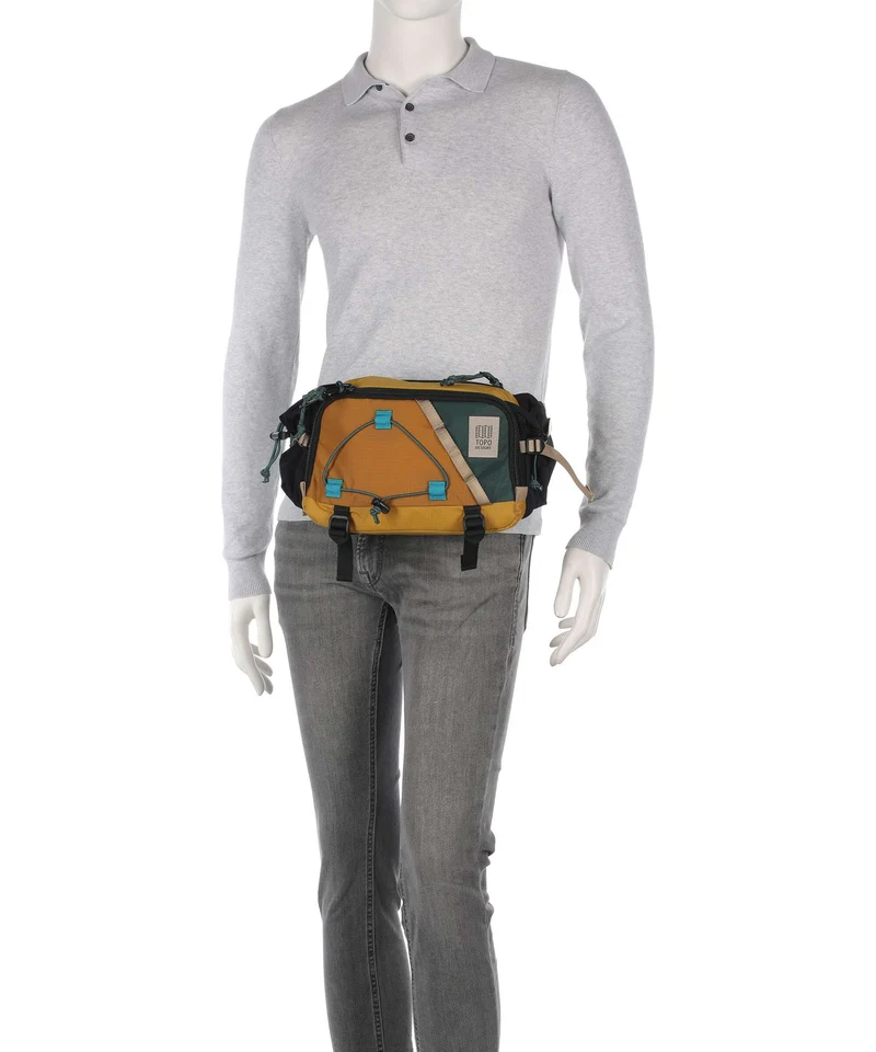 Topo Designs Mountain Hydro Gürteltasche mustard/forest