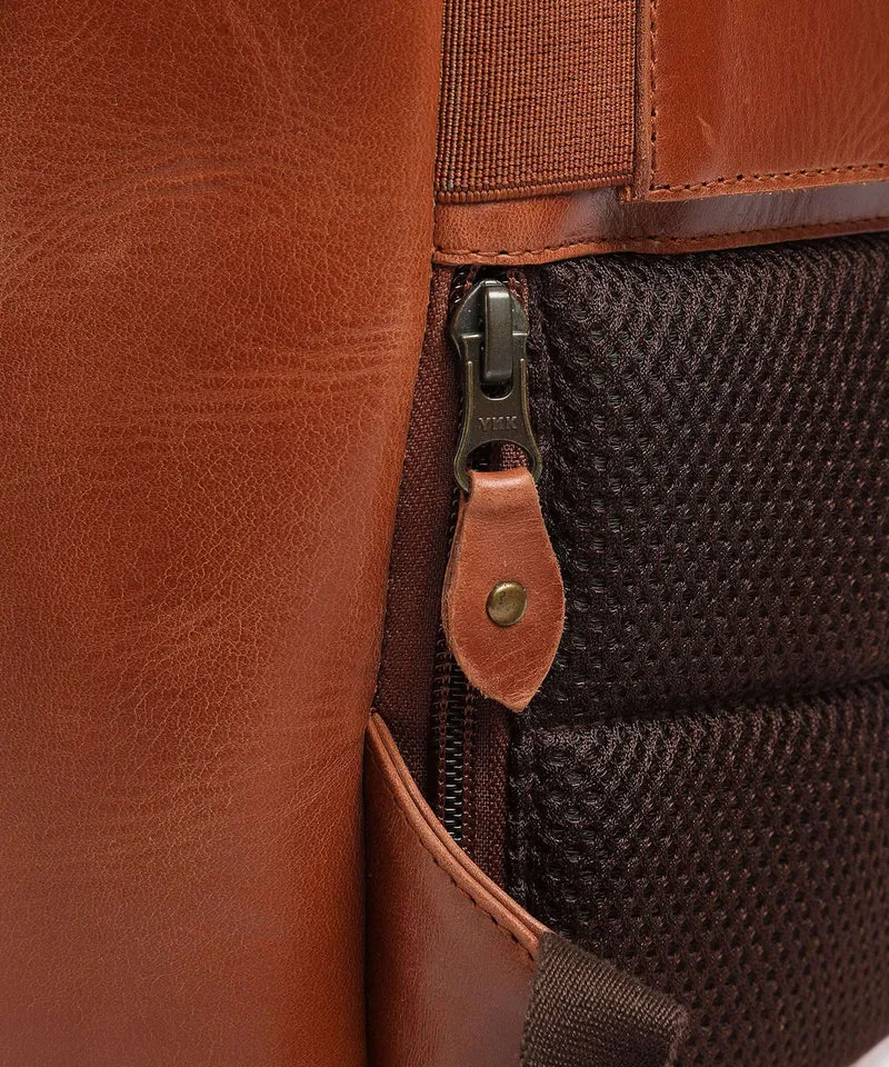 Buckle & Seam Siwa Rucksack cognac