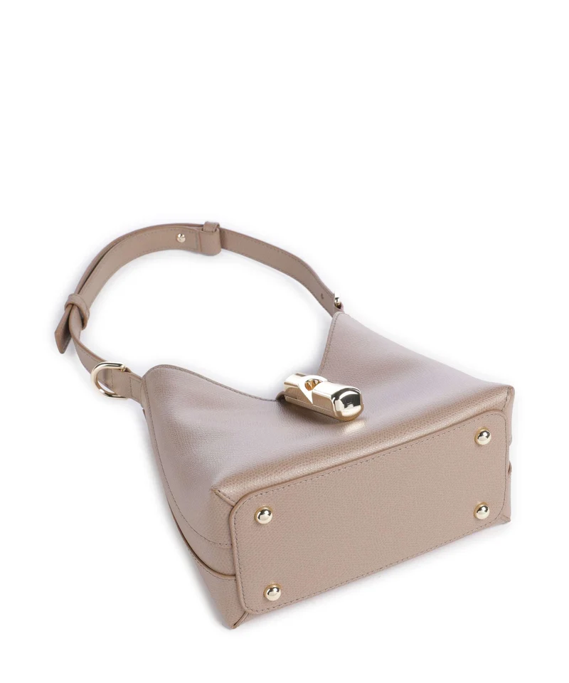 Furla Iride Mini Schultertasche greige