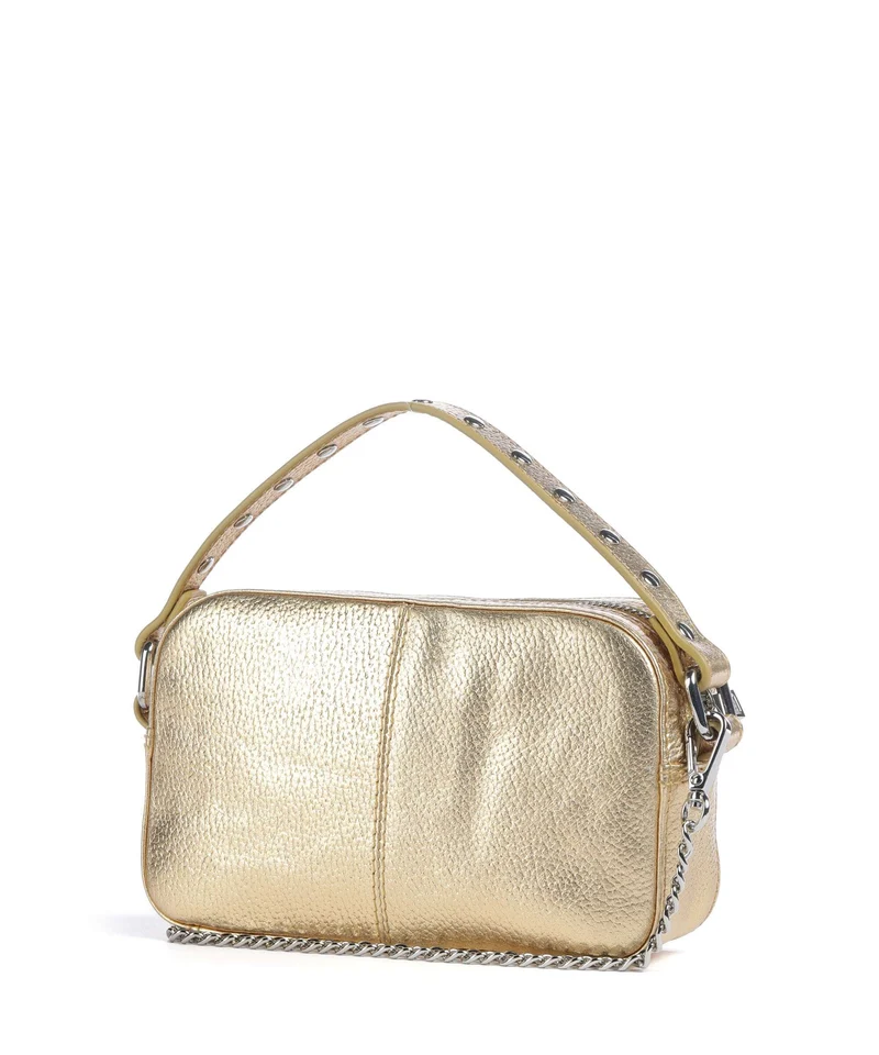 Núnoo Metallic Helena Umhängetasche light gold