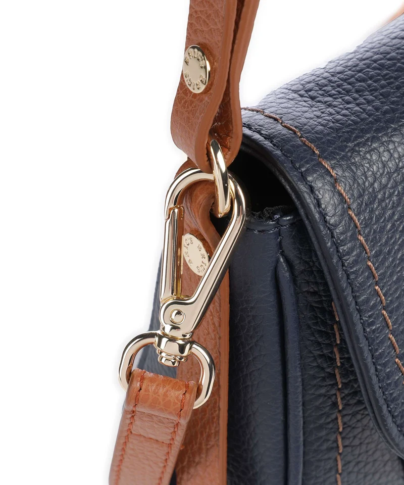 Brics Gondola Stella mini Schultertasche night blue/caramel