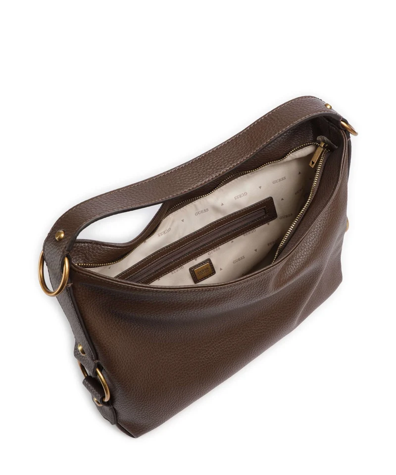 Guess Camden Beuteltasche espresso