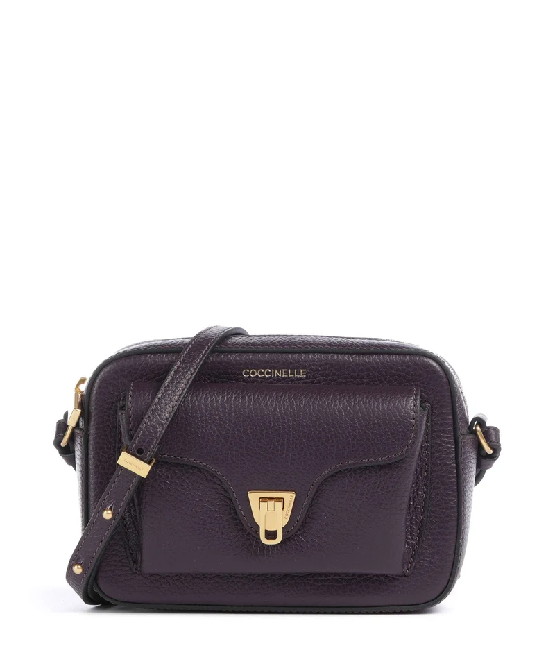 Coccinelle Beat Soft Umhängetasche prune