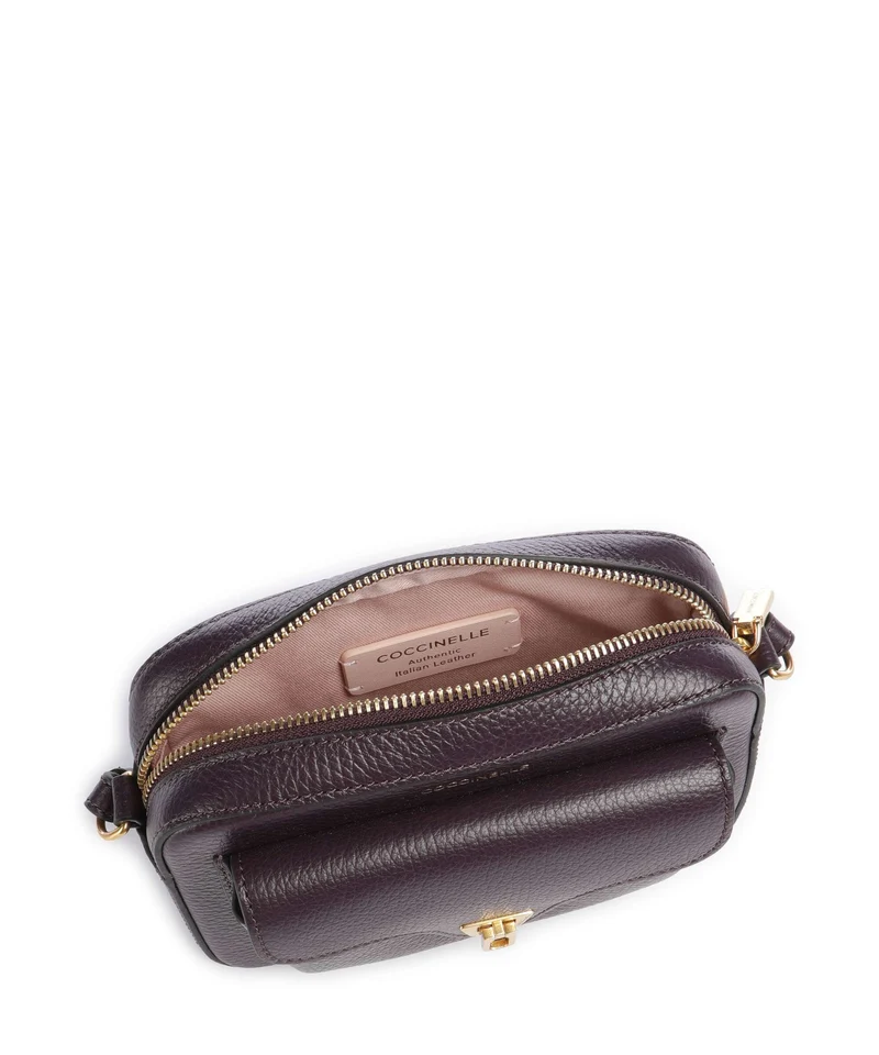 Coccinelle Beat Soft Umhängetasche prune
