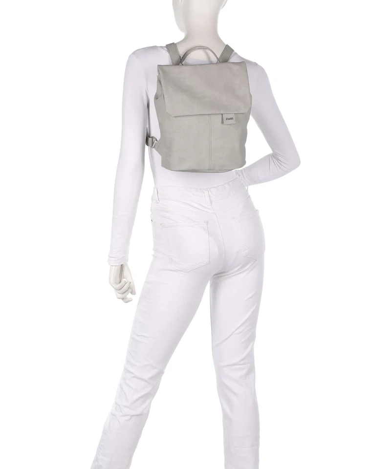 Zwei Mademoiselle.M MR8 Rucksack nubuk ice