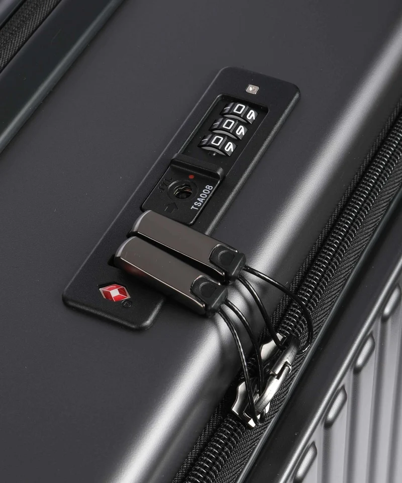 Delsey Paris Securitime 4-Rollen Trolley anthrazit