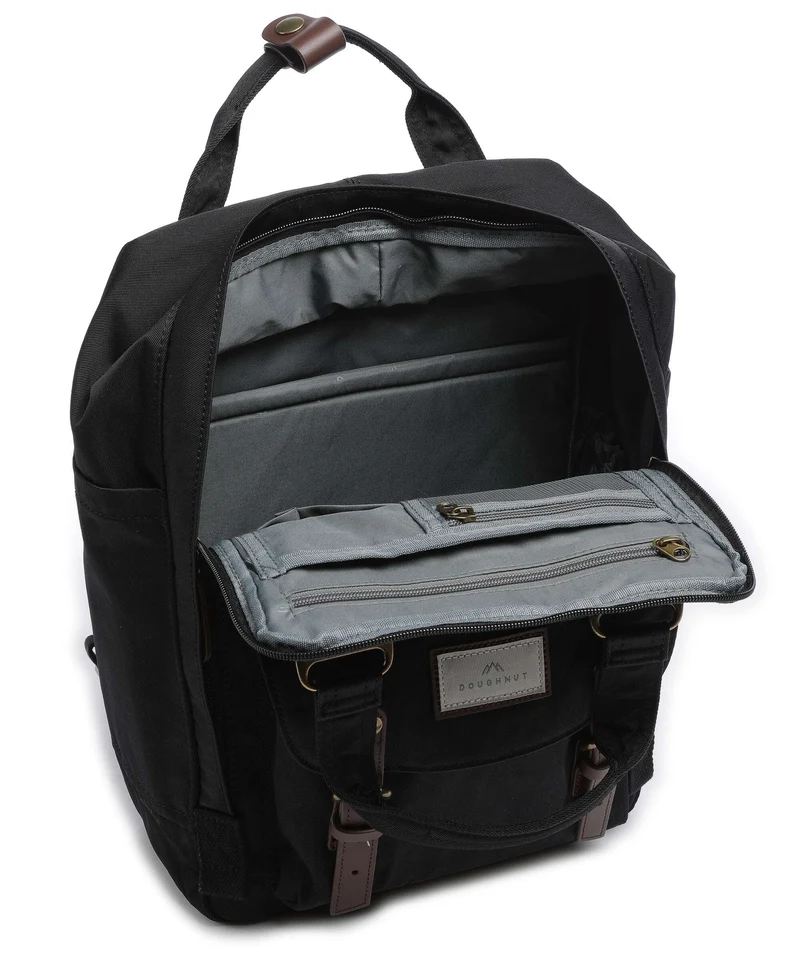 Doughnut Macaroon Rucksack black