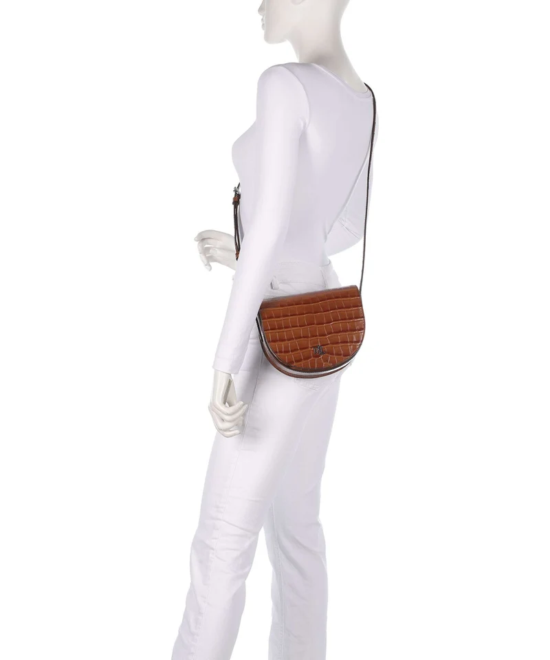 Lauren Ralph Lauren Witley Medium Umhängetasche tobacco