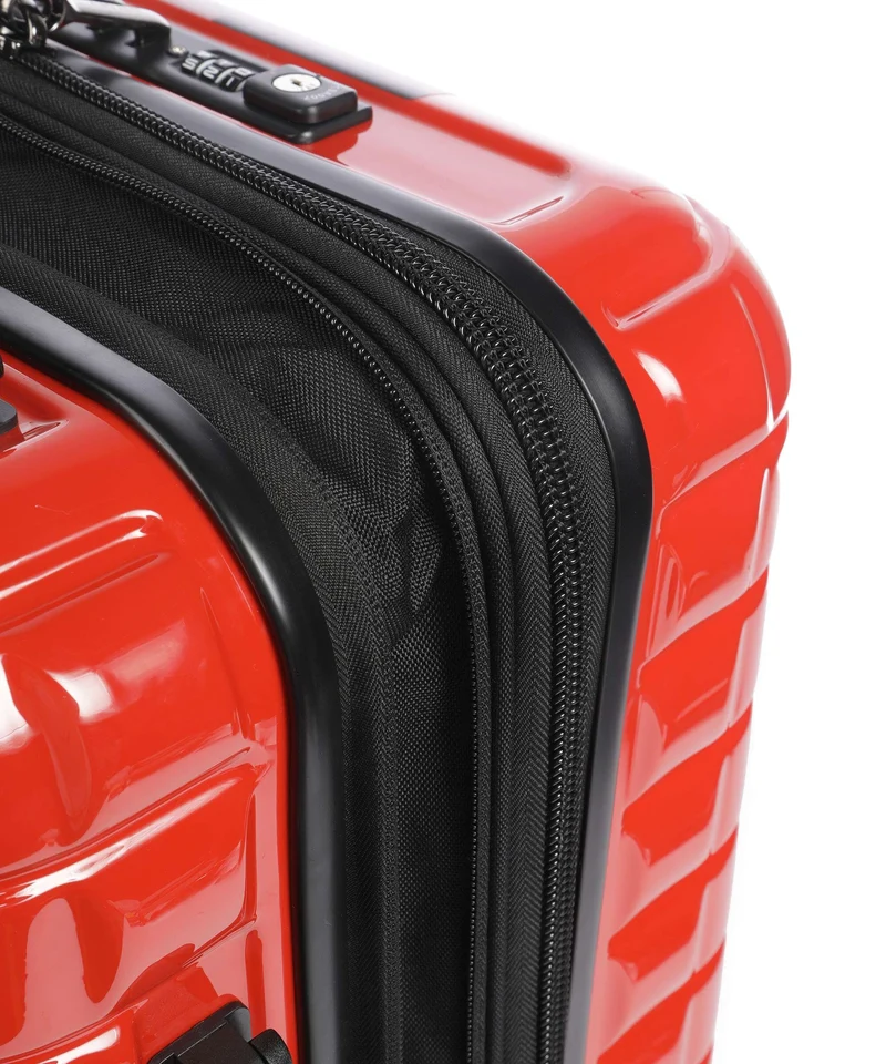 Delsey Paris Shadow 5.0 4-Rollen Trolley intensives rot