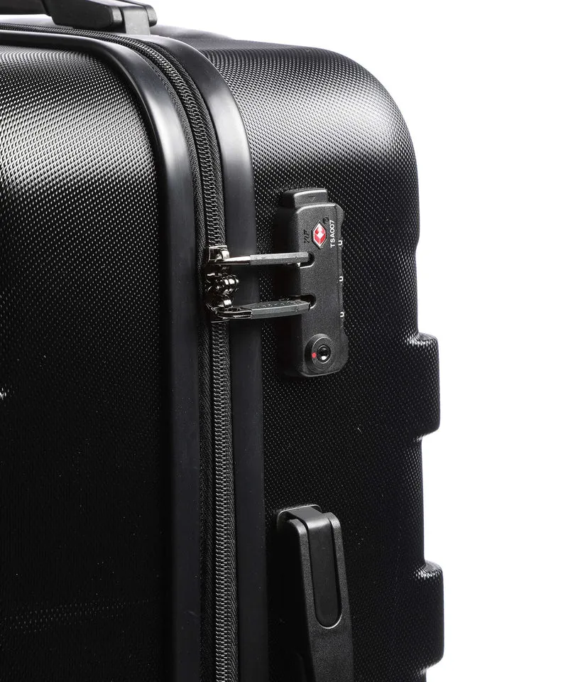 Bugatti Galatea 4-Rollen Trolley Set schwarz