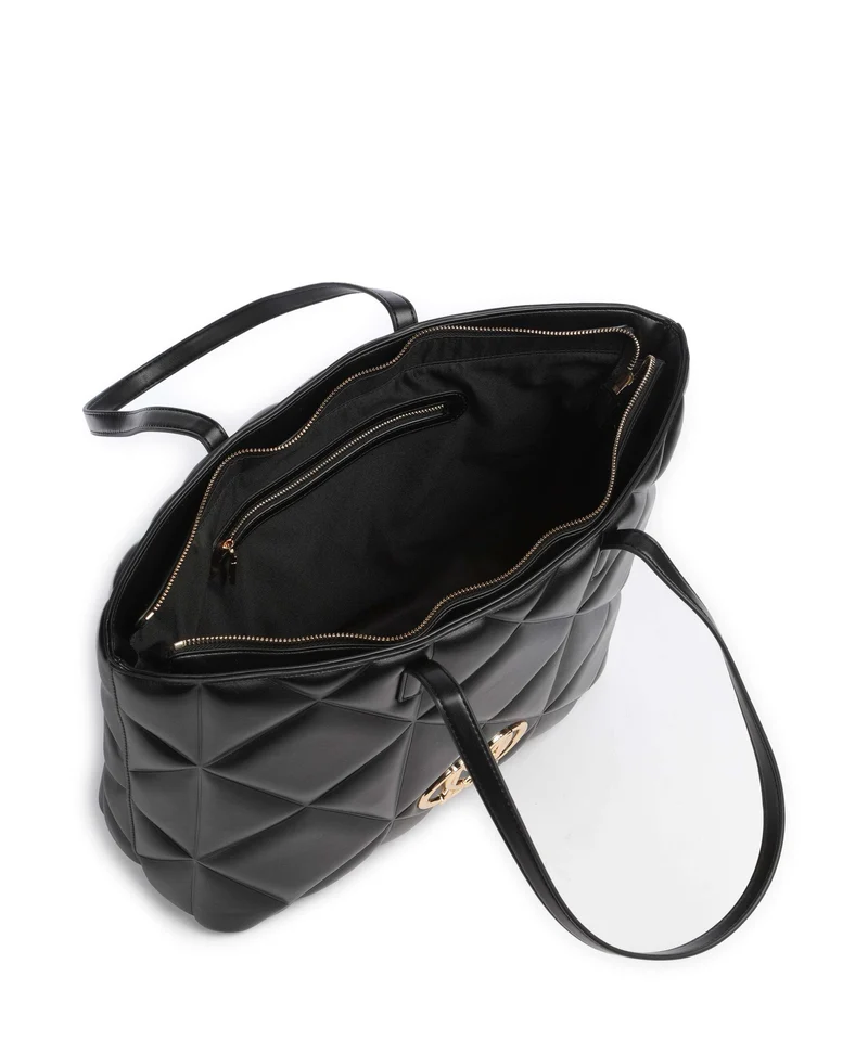Love Moschino Embossed Q Shopper black