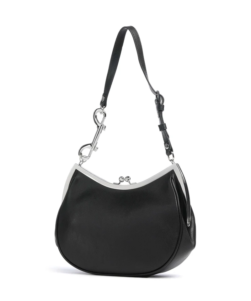 Vivienne Westwood Charm Frame Supple Schultertasche black