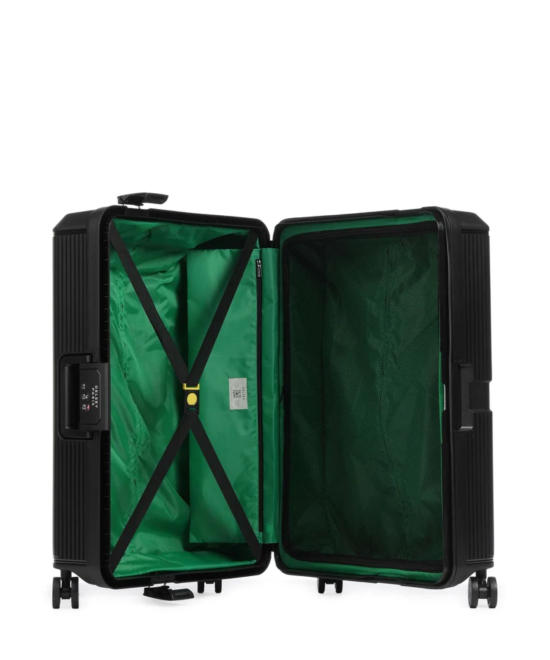 Delsey Paris x United Colors of Benetton CB Hard 4-Rollen Trolley black