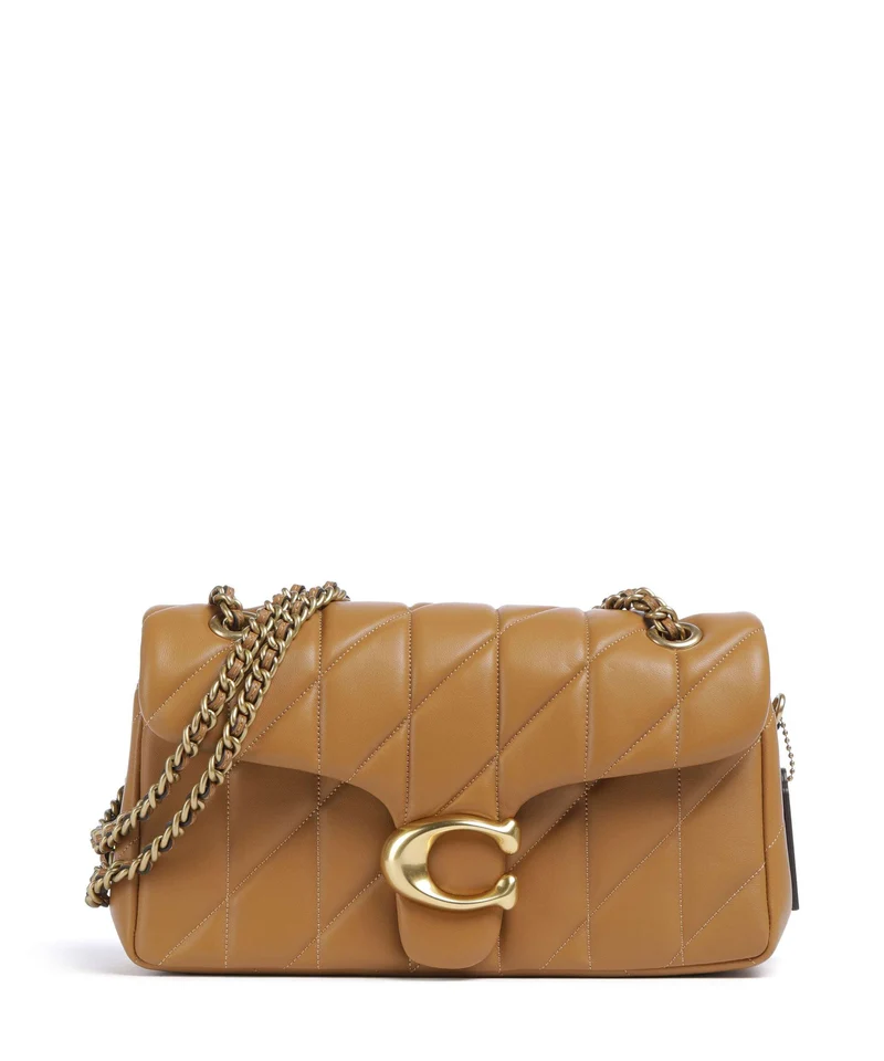 Coach Tabby Quilted 26 Schultertasche honey brown