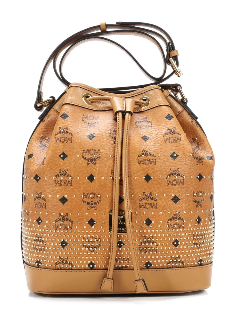 MCM Beuteltasche cognac
