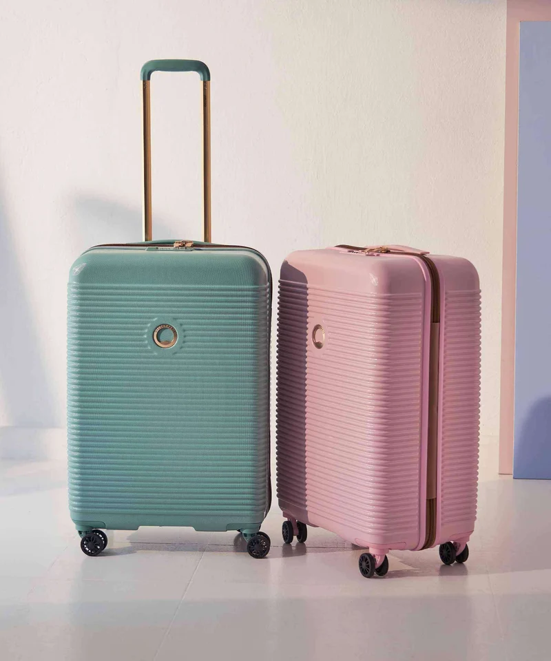 Delsey Paris Freestyle 4-Rollen Trolley mandel