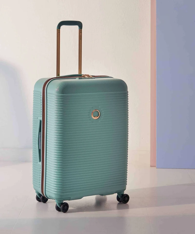 Delsey Paris Freestyle 4-Rollen Trolley mandel